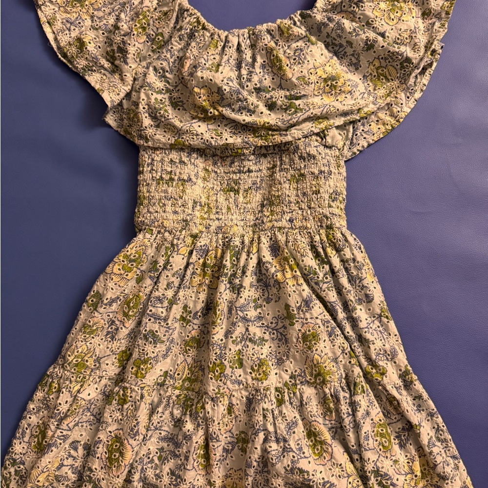 Floral Ruffle Dress